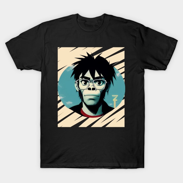 Cute Gorillaz T-Shirt by Yonfline